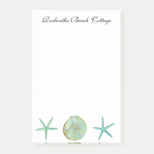 Persoonlijke zeester aquarel Notitieblok Post-it® Notes