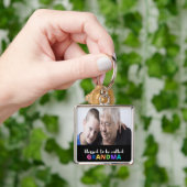 Persoonlijke zegeltjes om grootmaands Sleutelhange Sleutelhanger (Hand)