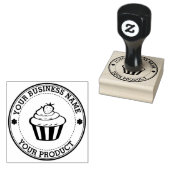 Persoonlijke zelfgemaakte logo aangepaste rubberen rubberstempel (Gestempeld)
