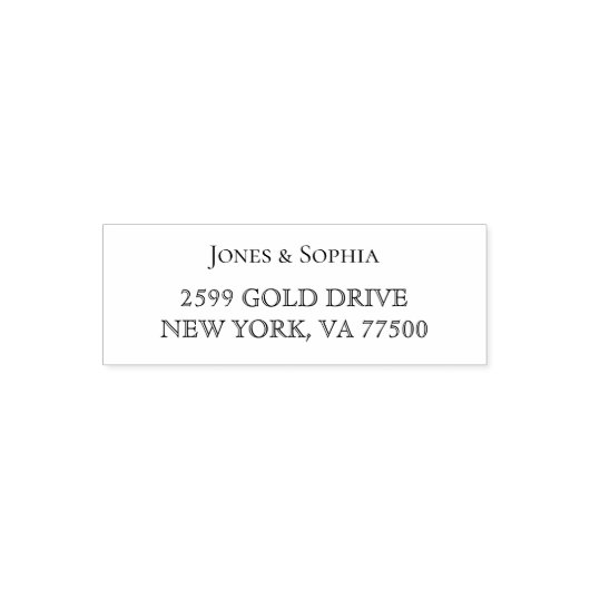 Persoonlijke zelfinkende rubberen stempel op maat  (Design)