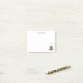 Persoonlijke zen stenen en bamboe Post-it® notitie Notes (Op bureau)