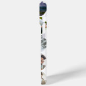 Persoonlijke zeshoekige fotocollage cadeau Case-Mate iPhone case (Achterkant / Links)