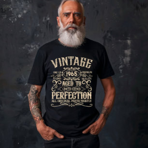 Persoonlijke zestig vintage 60e verjaardagscadeaus t-shirt