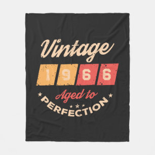 Persoonlijke zestig vintage 60ste verjaardagsfeest fleece deken