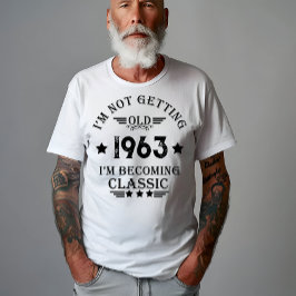 Persoonlijke zestig vintage 60ste verpartij t-shirt