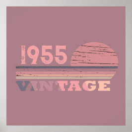 Persoonlijke zeventig vintage 70ste verpartij poster