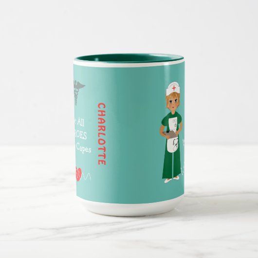 Persoonlijke ziekenhuisverpleegkundige Bedankt voo Mok (Midden)