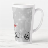 Persoonlijke Zilvermuziekmatriarch moeder Latte Mok (Rechts)