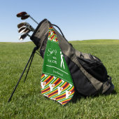 Persoonlijke ZIMBABWESE VLAG Golfhanddoek (Groen)