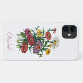 Persoonlijke zinnias Case-Mate iPhone case (Achterkant (horizontaal))