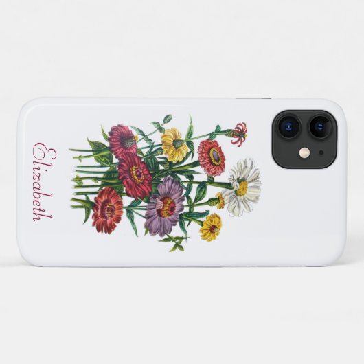 Persoonlijke zinnias Case-Mate iPhone case (Achterkant (horizontaal))