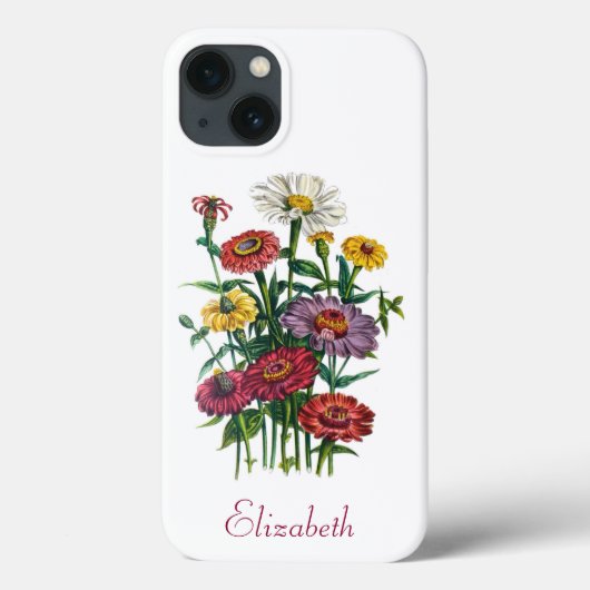 Persoonlijke Zinnia's Case-Mate iPhone Hoesje (Achterkant)