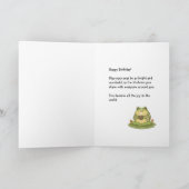 Persoonlijke Zochi-thee Kaart (Binnen)