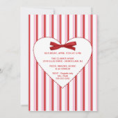 Persoonlijke zoete 16 uitnodigingen van de Birthda (Achterkant)