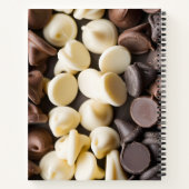 Persoonlijke Zoete Chocolade Chips Notitieboek (Achterkant)