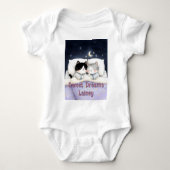 Persoonlijke Zoete Droom Kitties Romper (Voorkant)