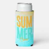 Persoonlijke Zomer Seltzer Blikjeskoeler (Seltzer Voorkant)