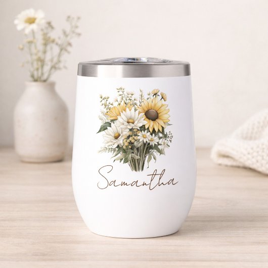 Persoonlijke zomerdaisyboeketnaam