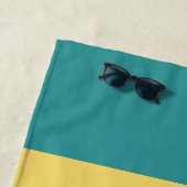 Persoonlijke zomerfeestdag strandlaken (In situ)