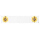 Persoonlijke zonnebloem medium tafelloper (Horizontaal)