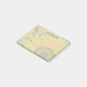 Persoonlijke Zonnebloem Post-it Notities Post-it® Notes (Schuin)