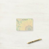 Persoonlijke zonnebloempitten post-it® notes (Op bureau)