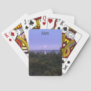Persoonlijke zonneschermen pokerkaarten
