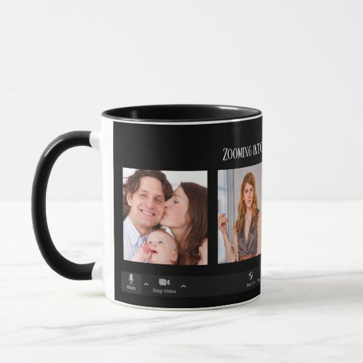 Persoonlijke zoomvergadering Funny Birthday Mok (Links)