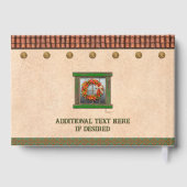 Persoonlijke Zuidwest Adobe Hacienda Gastenboek (Achterkant)