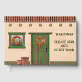 Persoonlijke Zuidwest Adobe Hacienda Gastenboek (Voorkant)