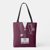 Persoonlijke zurencadeauideeën tote bag (Achterkant)