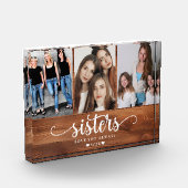 Persoonlijke zussen Foto Collage (Links)