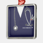 Persoonlijke zuster-cadeaus metalen ornament (Links)