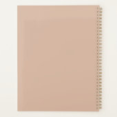 Persoonlijke zwangerschap Moederdag cadeau voor aa Planner (Achterkant)