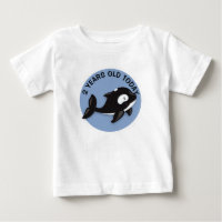 Persoonlijke zwart-witte walvis-verjaardag