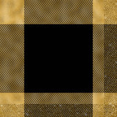 Persoonlijke Zwarte en Gouden Winter Dekent throw Fleece Deken