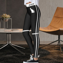 Persoonlijke Zwarte En Witte Strepen Huisdier Kat 