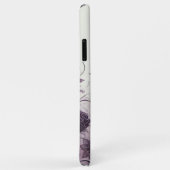 Persoonlijke Zwarte Gotische Roos Bloemrijke Victo Case-Mate iPhone Case (Achterkant/rechts)