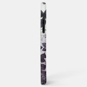 Persoonlijke Zwarte Gotische Roos Bloemrijke Victo Case-Mate iPhone Case (Achterkant/links)