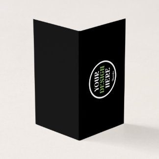 Persoonlijke Zwarte Logo QR Code Zakelijke Brandin Kaart