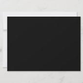 Persoonlijke Zwarte Logo QR Code Zakelijke Merkide Aankondiging (Achterkant)