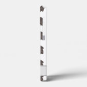 Persoonlijke zwarte porseleinkast Case-Mate iPhone case (Achterkant / Links)