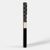 Persoonlijke zwarte speldentas Case-Mate iPhone case (Achterkant / Rechts)