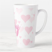 Persoonlijke zweet-heart valentine-dag latte Mok (Rechts)