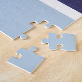 Persoonlijke zwemclub Crest Cute Penguin Kinder Legpuzzel (Zijkant)