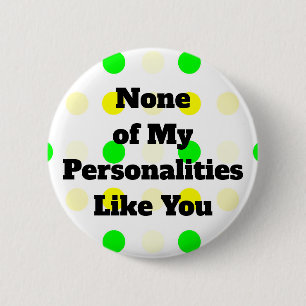 Persoonlijkheden Ronde Button