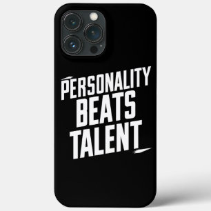Persoonlijkheid Beat Talent Inspirerend Quotes Case-Mate iPhone Case