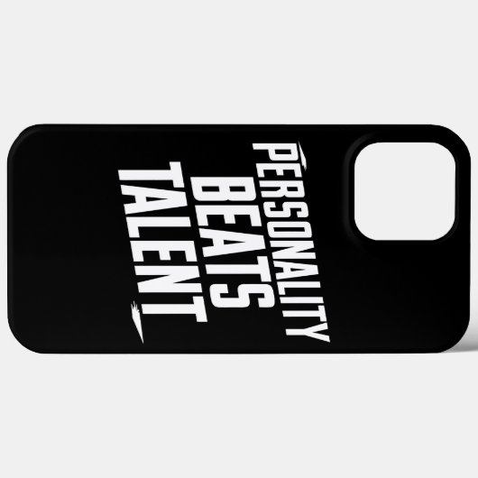 Persoonlijkheid Beat Talent Inspirerend Quotes Case-Mate iPhone Case (Achterkant (horizontaal))