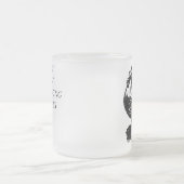 Persoonlijkheid Rooster Chinees Zodiac Verjaardag  Matglas Koffiemok (Center)