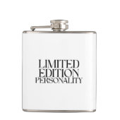 Persoonlijkheid RVS Limited Edition Heupfles (Voorkant)